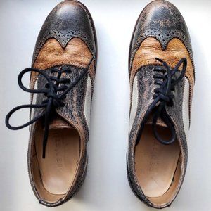 Bed Stu Lita Oxford Teak/Nectar/Black